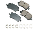 Land Rover LR2, Range Rover Evoque 2012-2015 Brake Pad Set - Akebono Euro LR134695