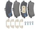 Mercedes-Benz AMG GT, C-Class 2015-2025 Brake Pad Set - Hella Brake Systems 0004208305