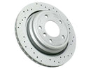 BMW 5 Series 1997-2003 Brake Disc - Zimmermann Sport Z Cross Drilled 34216767060