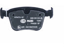 Jaguar F-Pace 2021-2025 Brake Pad Set - Hella Brake Systems T4A44856