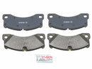 Volkswagen Touareg 2007-2010 Brake Pad Set - Bosch Quietcast 7L0698151N