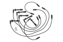 Porsche 911, 914 1965-1973 Spark Plug Wire Set - Karlyn-STI 91160906100