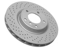 BMW Z3, M3 1995-2002 Brake Disc - Zimmermann Sport Z Cross Drilled 34112227171