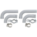 Porsche 356 1960-1965 Tail Pipe Set - Dansk Original 101062103