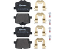 BMW 3 Series, 4 Series, i4, 2 Series, Z4 2019-2025 Brake Pad Set - Brembo 34206888831