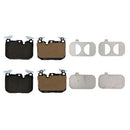 BMW 3 Series, 4 Series, 2 Series 2012-2021 Brake Pad Set - Jurid 34116878882