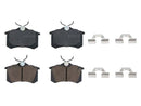 Audi A8, TT, S8, Volkswagen R32 2000-2006 Brake Pad Set - Akebono Euro 1J0698451L