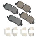 Land Rover Range Rover Sport, LR4, Range Rover, LR3 2005-2016 Brake Pad Set - Akebono Euro LR134696