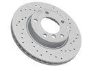 BMW 3 Series, Z3, Z4 1992-2005 Brake Disc - Zimmermann Sport Z Cross Drilled 34116864060