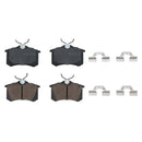 Volkswagen Jetta, GTI 2002-2006 Brake Pad Set - Akebono Euro 1J0698451K