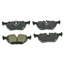 BMW 7 Series, Z3, 5 Series, M3 1988-2002 Brake Pad Set - Akebono Euro 34211162536