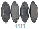 Volkswagen Jetta, Tiguan, Audi Q3 2021-2024 Brake Pad Set - Jurid 3Q0698151E