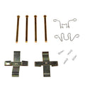 Porsche 944, 924 1977-1989 Brake Pad Hardware Kit - Dansk Classic 94435295201