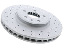 Audi A4, A5, Q5 2008-2011 Brake Disc - Zimmermann Sport Z Cross Drilled 8K0615301A