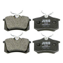 Volkswagen Jetta, Golf, GTI, Beetle, Passat, Cabrio & More 1998-2006 Brake Pad Set - Jurid 1J0698451Q