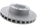 Porsche 944, 928 1986-1991 Brake Disc - Zimmermann Sport Z Cross Drilled 92835104461