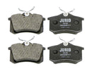 Volkswagen Beetle 2000-2010 Brake Pad Set - Jurid 6C0698451A