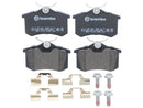 Volkswagen Cabrio 2001-2002 Brake Pad Set - Brembo 1E0698451E