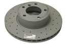 BMW 3 Series, 1 Series 2006-2013 Brake Disc - Zimmermann Sport Z Cross Drilled 34116854998