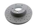 BMW 3 Series, 4 Series, 2 Series 2007-2021 Brake Disc - Zimmermann Sport Z Cross Drilled 34118848417