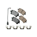 Audi A6, A7 2014-2018 Brake Pad Set - Akebono Euro 4G0698451Q