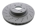 Mercedes-Benz CLS-Class, GLK-Class, E-Class 2006-2015 Brake Disc - Zimmermann Sport Z Cross Drilled 204421000007