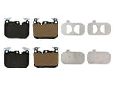 BMW 3 Series, 4 Series 2012-2018 Brake Pad Set - Jurid 34116865460