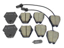 Audi A4, A6, Allroad, S4, S6, Volkswagen Passat 1999-2005 Brake Pad Set - Akebono Euro 4B0698151S