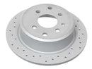 BMW 3 Series 1984-1993 Brake Disc - Zimmermann Sport Z Cross Drilled 34216755408