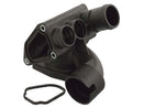 Volkswagen Jetta, Eos, EuroVan, Golf, R32, Audi A3 & More 1999-2009 Thermostat Housing - febi bilstein 022121117C